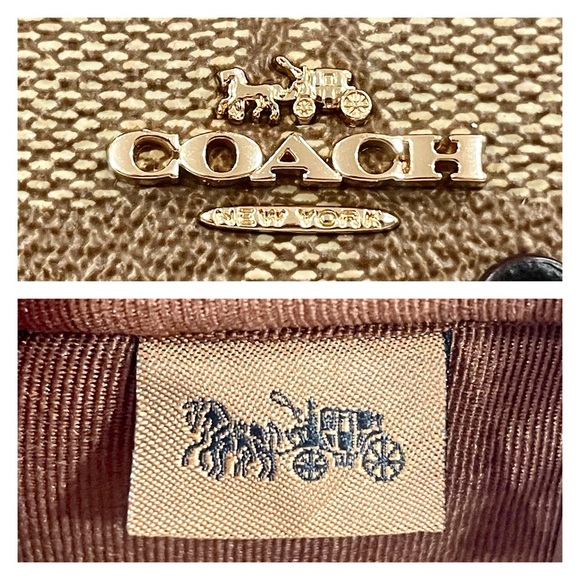 COACH Mini Boxy Cosmetic Case & Hair Ties Boxed Gift Set NWT NIB - Picture 10 of 14